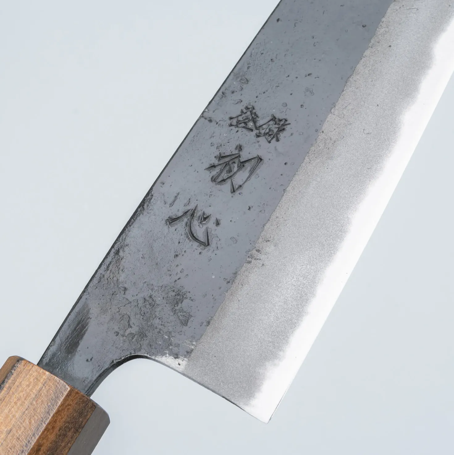 Hatsukokoro Shikkoku Aogami #2 Santoku 17 cm