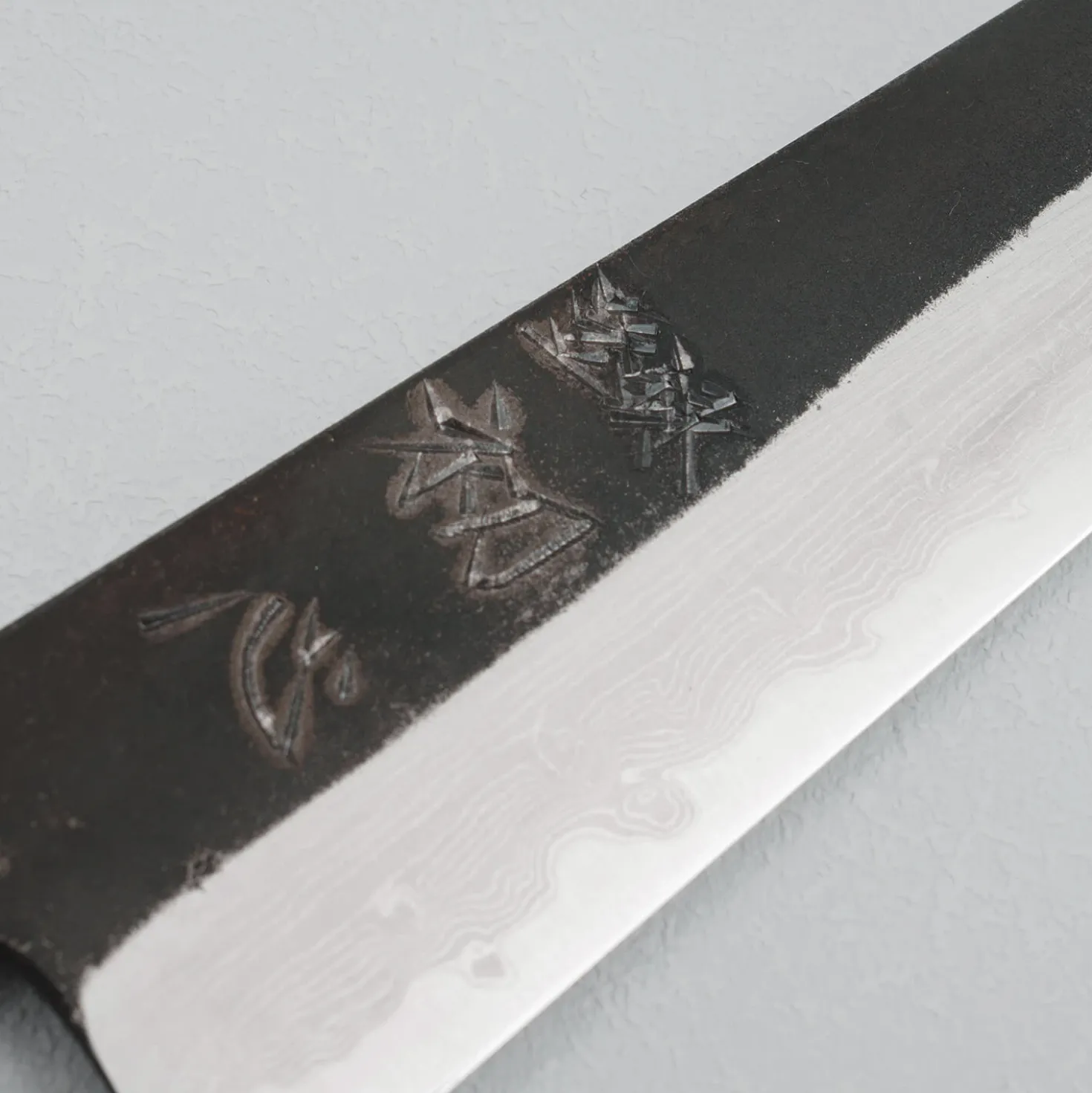 Hatsukokoro Shinkiro Aogami Super Ebony Petty 15 cm