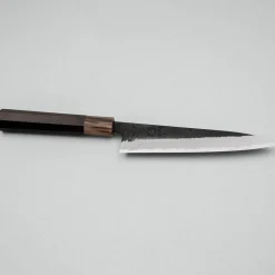 Hatsukokoro Shinkiro Aogami Super Ebony Horn Petty 15 cm