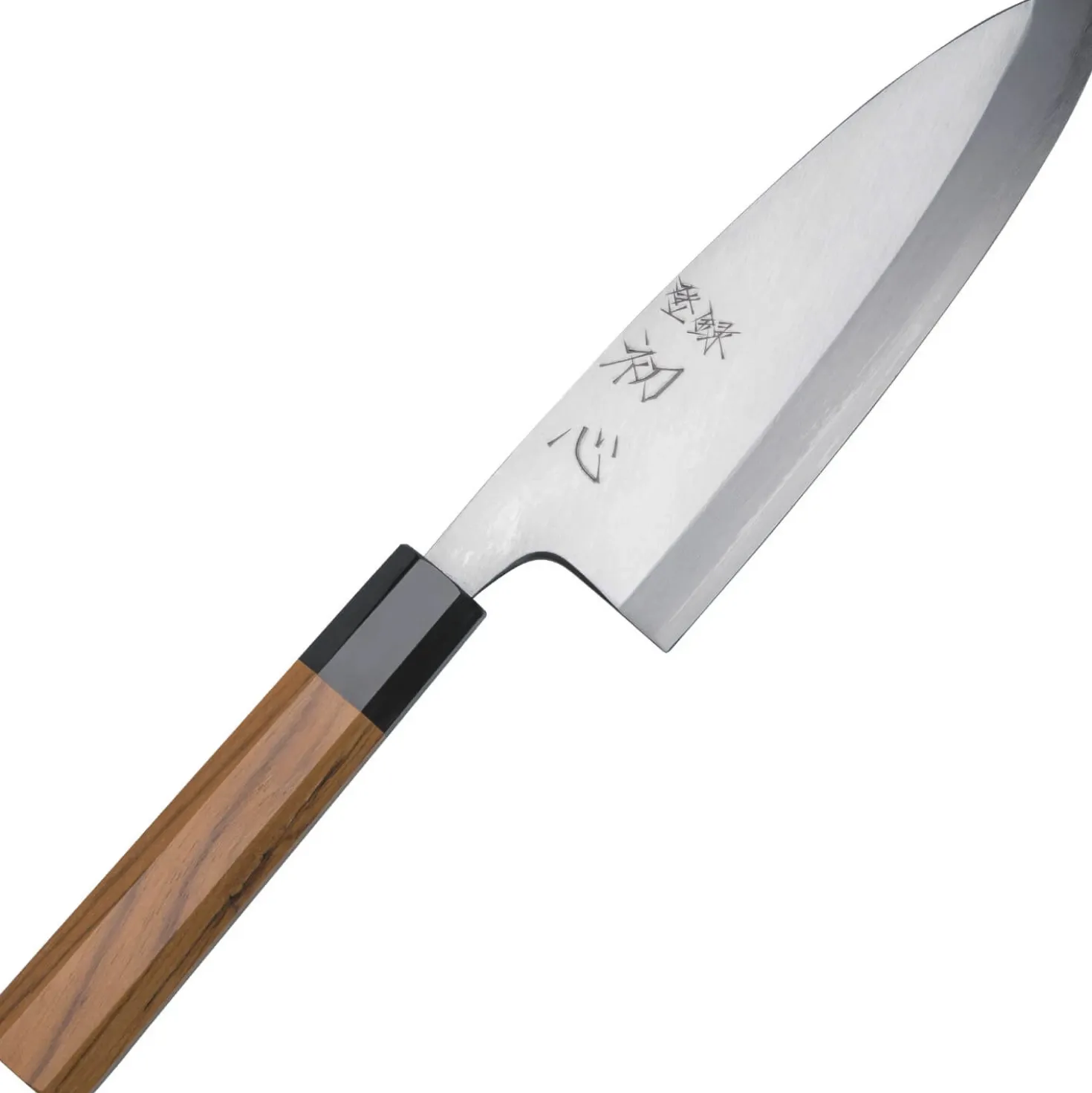 Hatsukokoro Shirasagi Ginsan Single Bevel Deba 18 cm