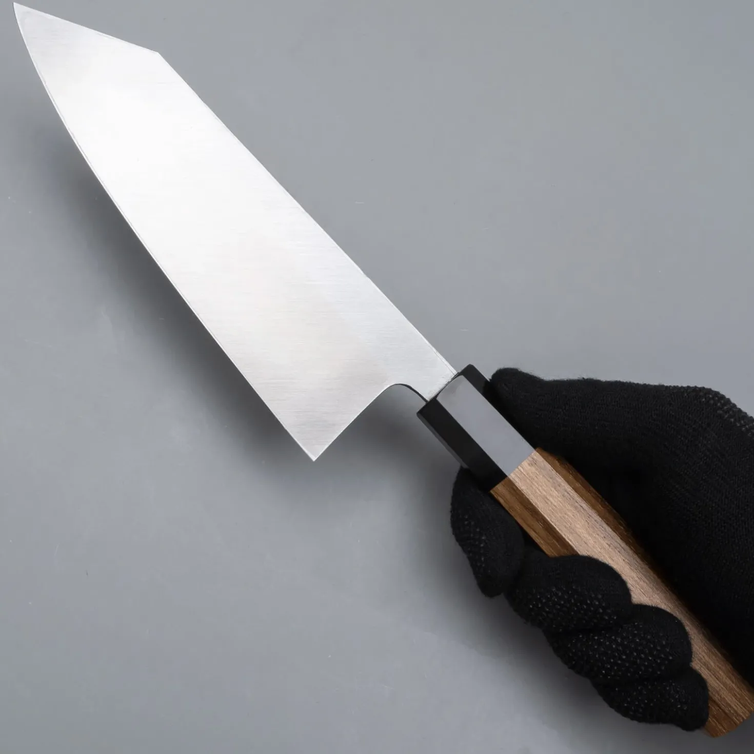 Hatsukokoro Shirasagi Kurouchi Single Bevel Kiritsuke Deba 18 cm