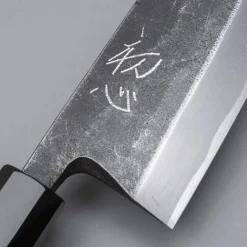 Hatsukokoro Shirasagi Kurouchi Single Bevel Kiritsuke Deba 16.5 cm