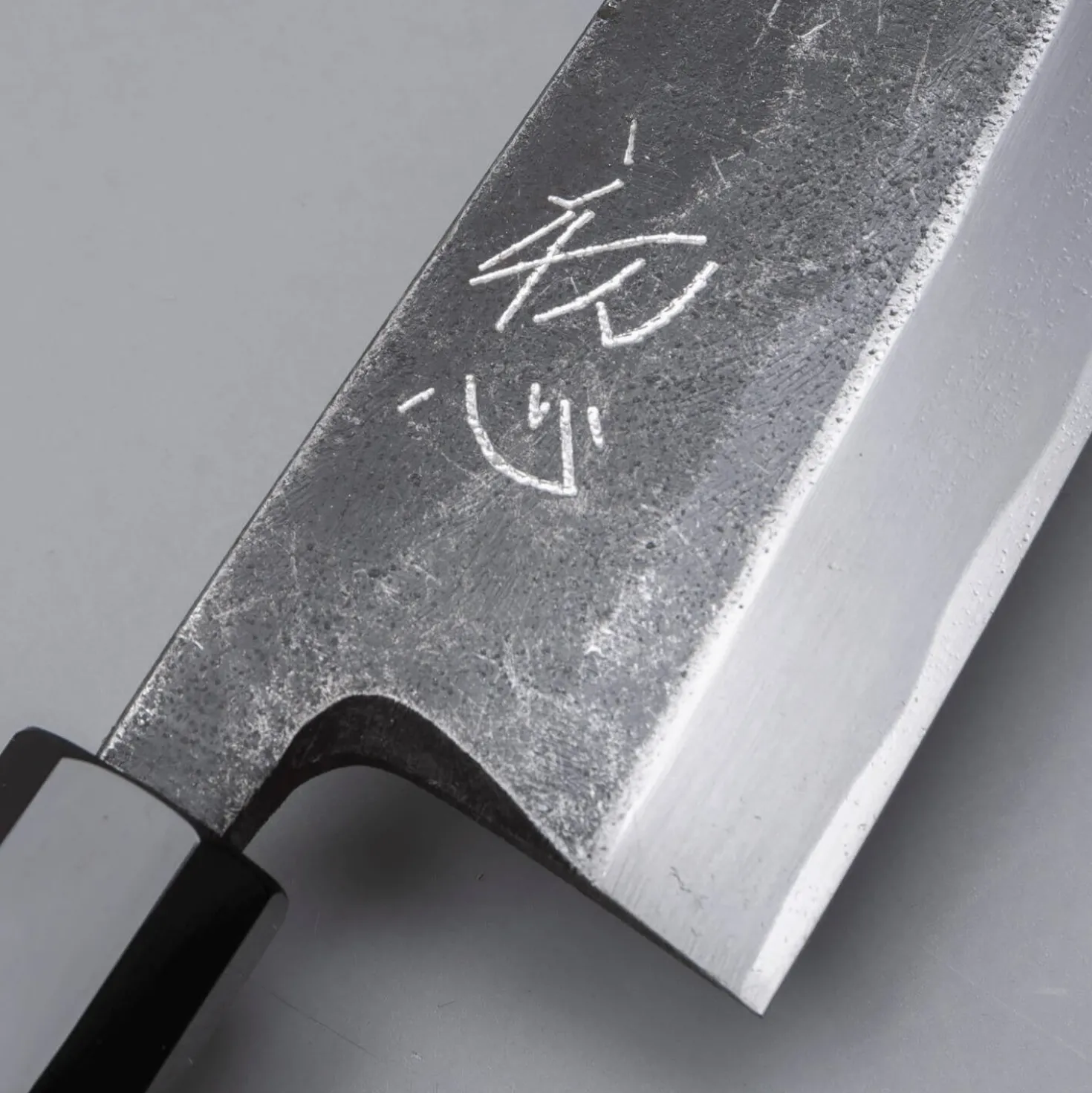 Hatsukokoro Shirasagi Kurouchi Single Bevel Kiritsuke Deba 16.5 cm