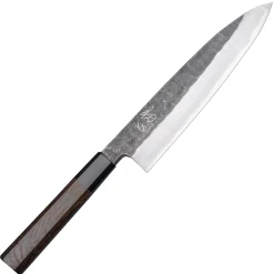 Hatsukokoro Shirasagi Kurouchi Single Bevel Kiritsuke Gyuto 21 cm