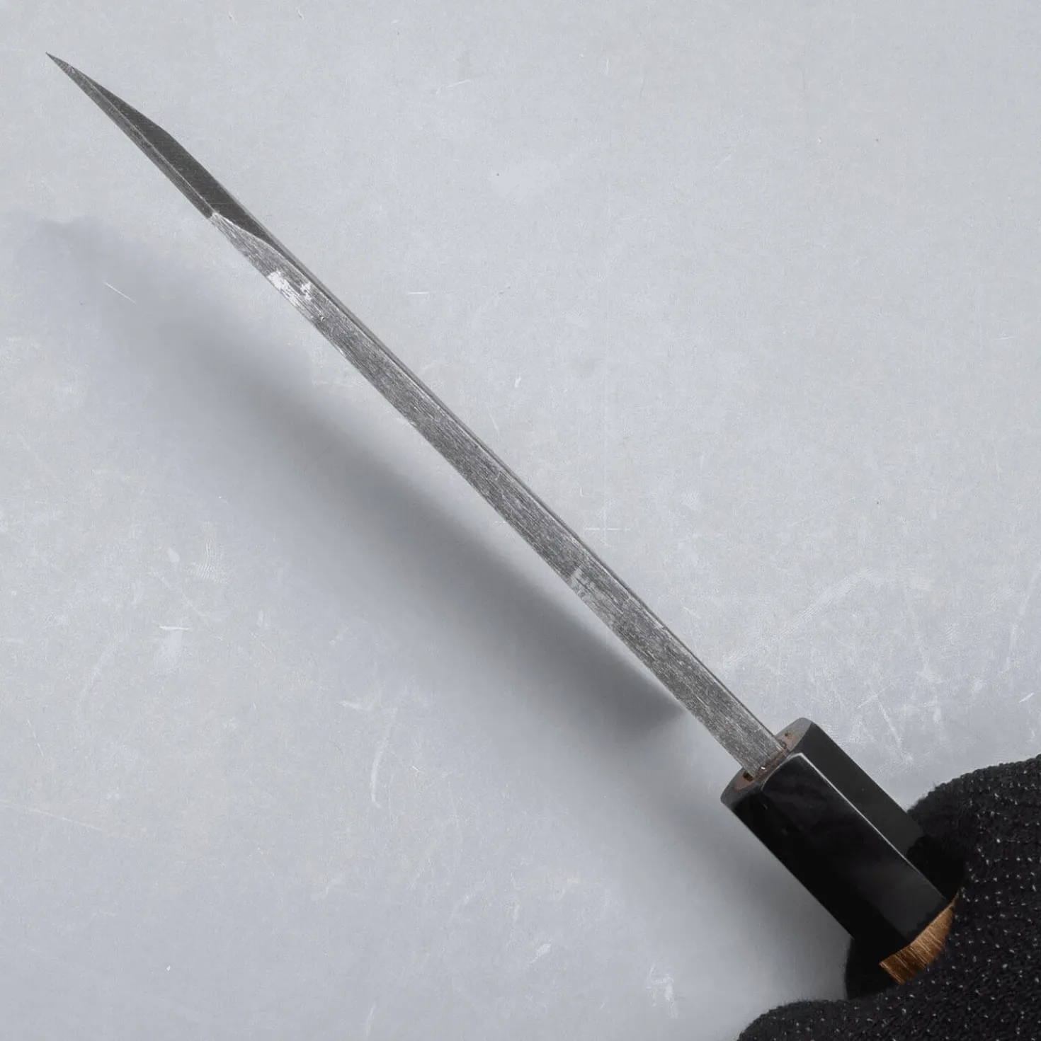 Hatsukokoro Shirasagi Kurouchi Single Bevel Kiritsuke Deba 15 cm