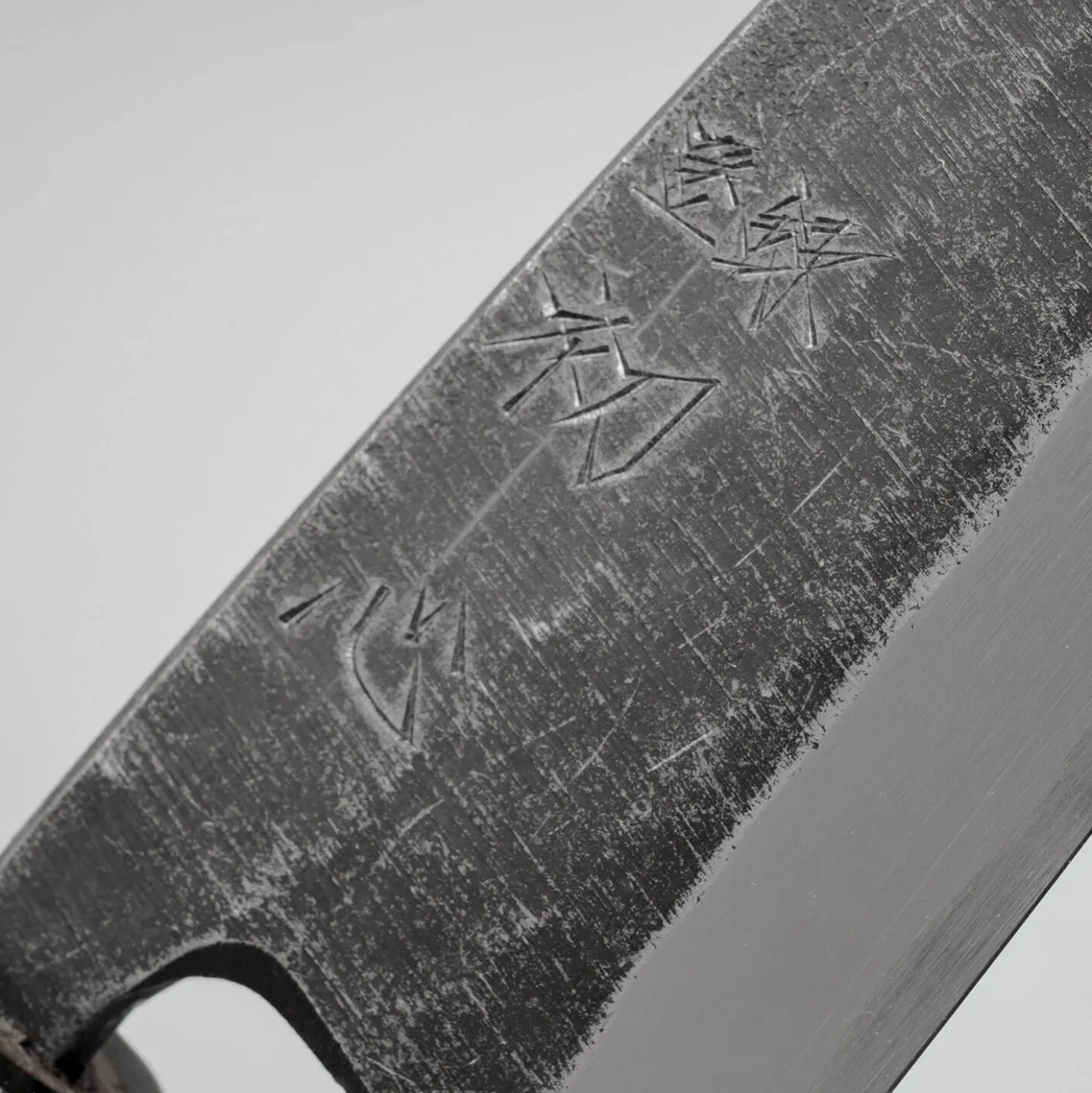 Hatsukokoro Shirasagi Kurouchi Single Bevel Kiritsuke Deba 13.5 cm