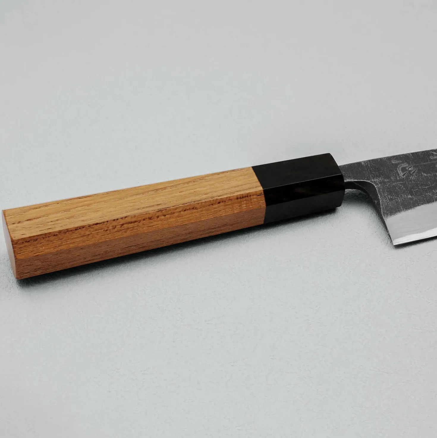 Hatsukokoro Shirasagi Kurouchi Single Bevel Kiritsuke Deba 13.5 cm