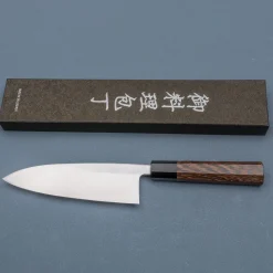 Hatsukokoro Shirasagi Single Bevel Deba 18 cm