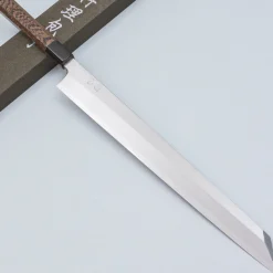 Hatsukokoro Shirasagi Single Bevel Wenge Kiritsuke Yanagiba 33 cm