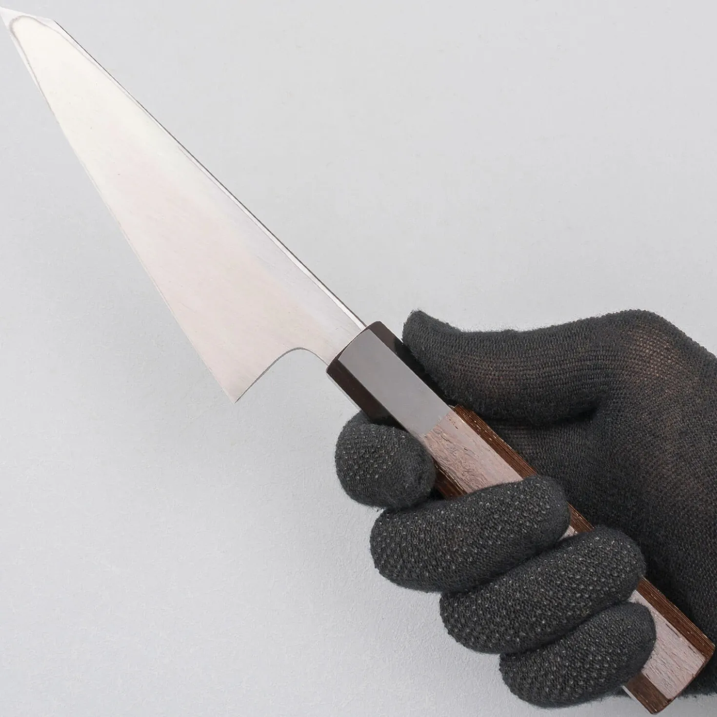 Hatsukokoro Shirasagi Wenge Single Bevel Honesuki 15 cm