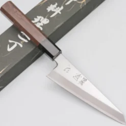 Hatsukokoro Shirasagi Wenge Single Bevel Honesuki 15 cm