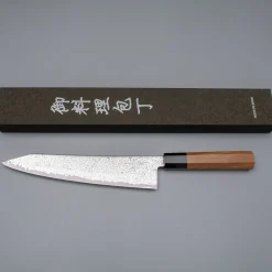 Hatsukokoro Sunaarashi VG10 Damast Kiritsuke Gyuto 24 cm