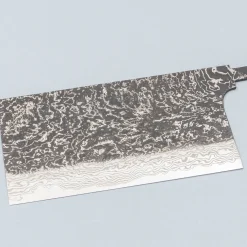 Hatsukokoro x Nigara Yorokobi Damast Chinese Cleaver 20 cm