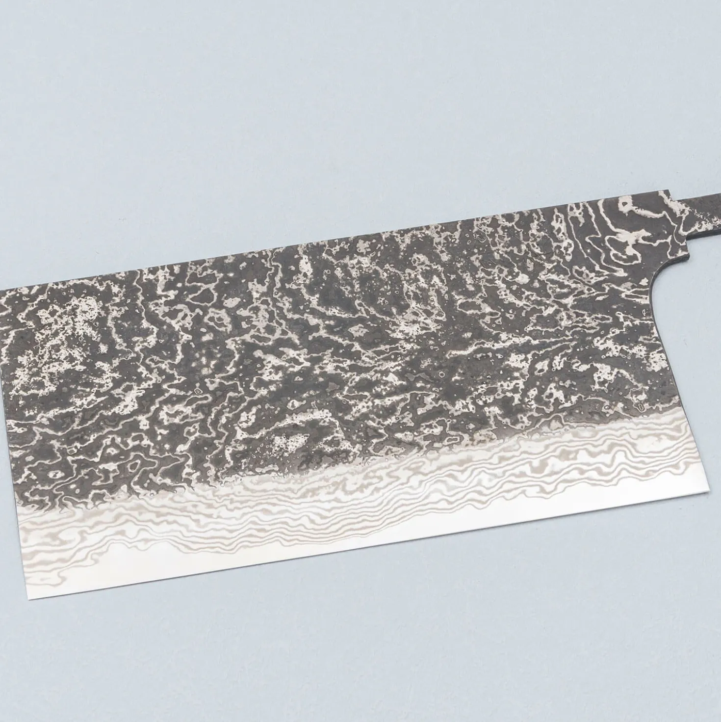 Hatsukokoro x Nigara Yorokobi Damast Chinese Cleaver 20 cm