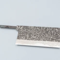Hatsukokoro x Nigara Yorokobi Damast Chinese Cleaver 20 cm