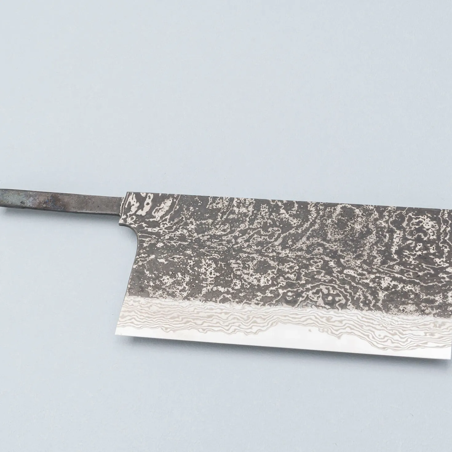 Hatsukokoro x Nigara Yorokobi Damast Chinese Cleaver 20 cm