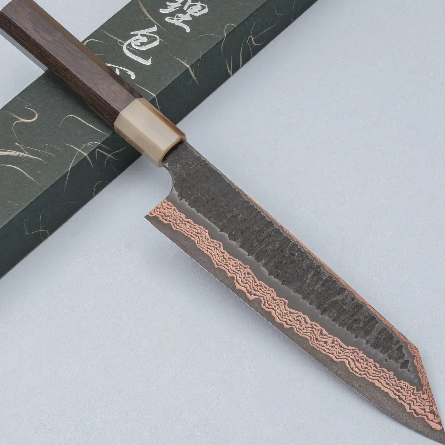 Hatsukokoro x Nigara Yorokobi Tsuchime Gyuto 21 cm