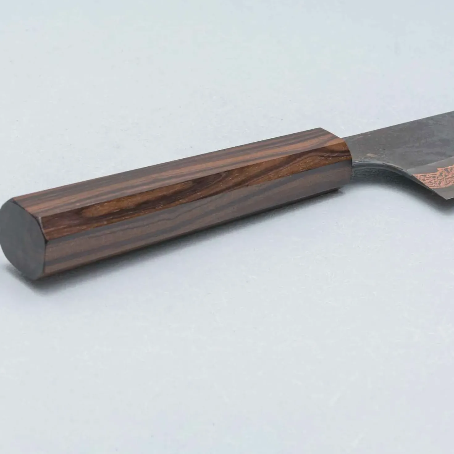 Hatsukokoro x Nigara Yorokobi Kurouchi Santoku 18 cm
