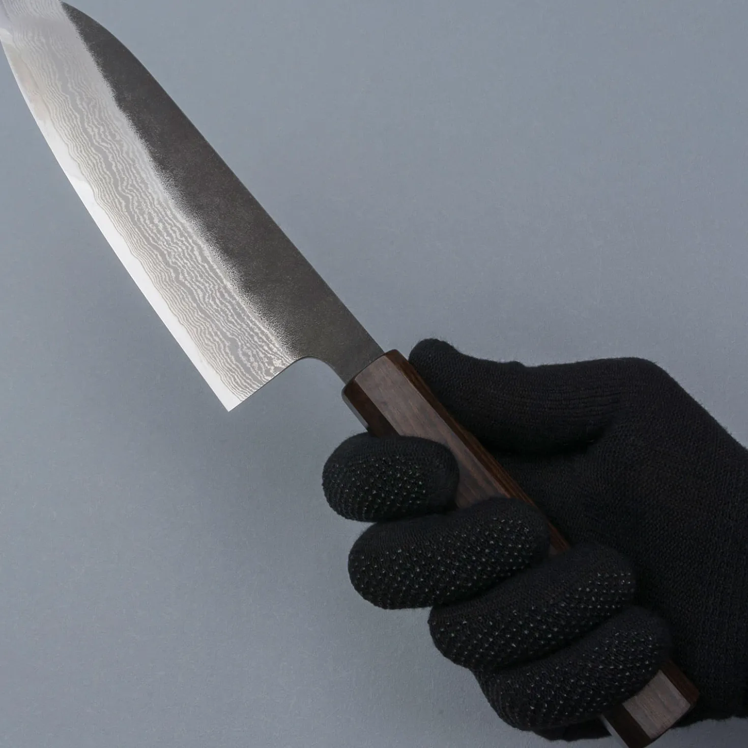 Hatsukokoro x Sanjo Handmade VG10 Damast Santoku 17 cm