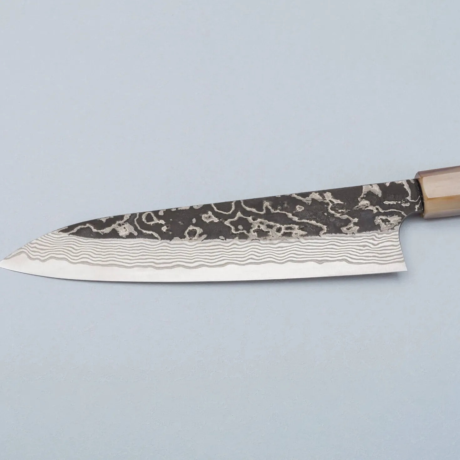 Hatsukokoro Yorokobi SLD Damast SP Gyuto 21 cm