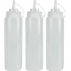 Hendi Knijp/Spuitfles Wit Met Afsluitdopje 200ml (3 Stuks)