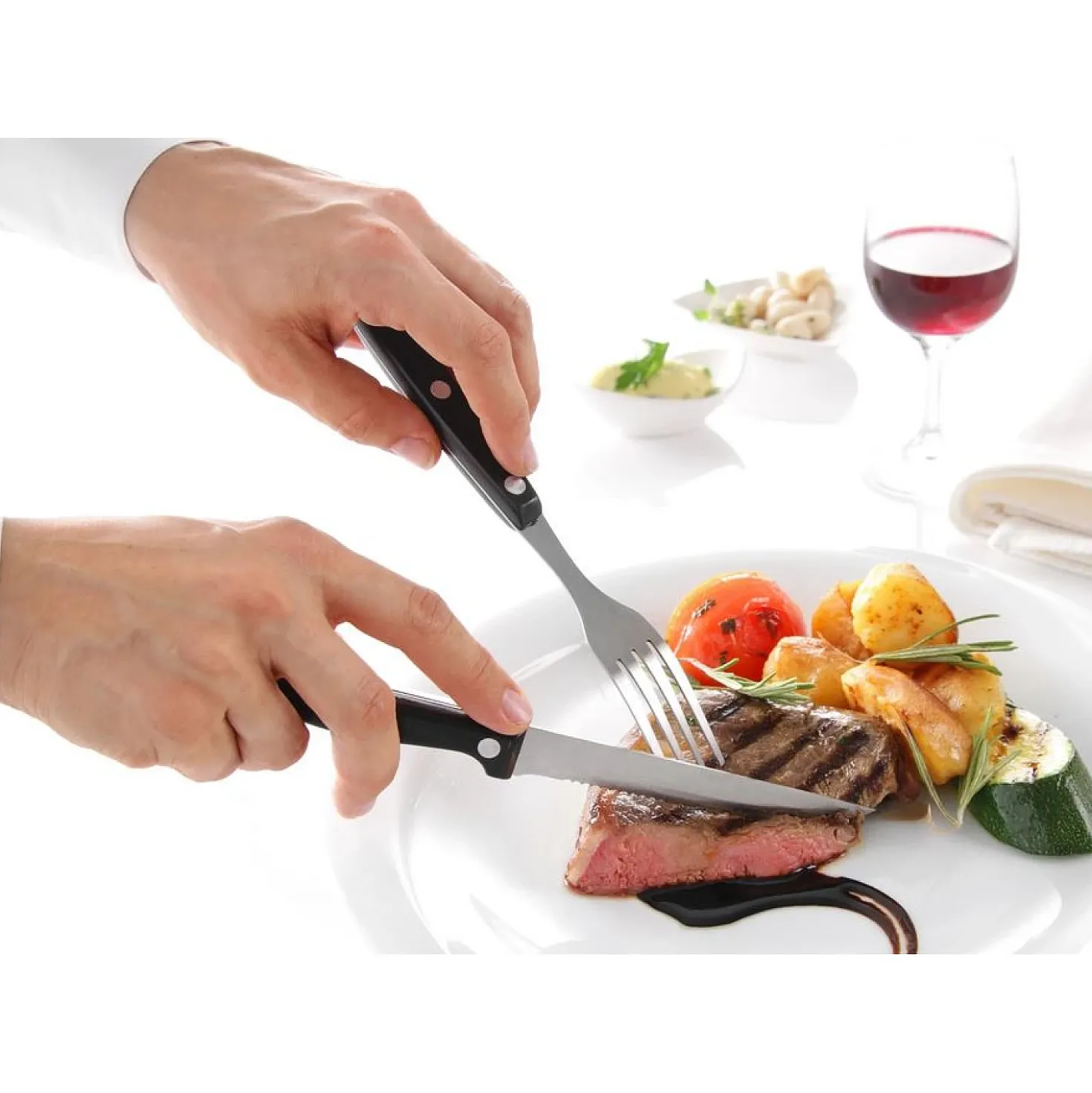 Hendi Steakmessen (6 stuks)