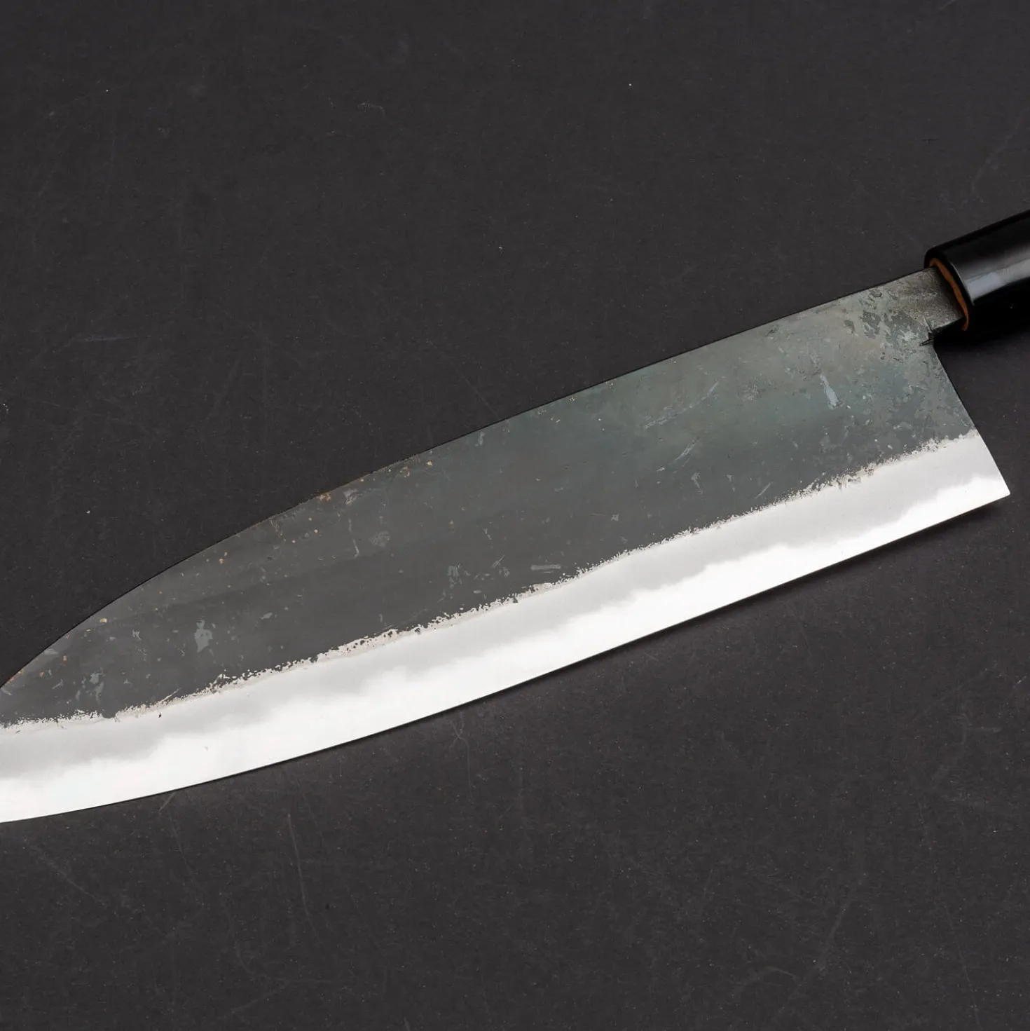 Hinokuni Shirogami Kurouchi Santoku 24