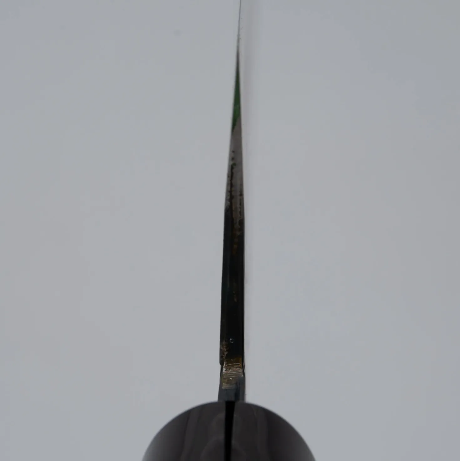 Hinokuni Shirogami Kurouchi Santoku 18 cm