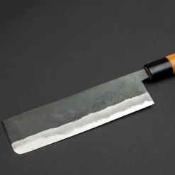 Hinokuni Shirogami Kurouchi Nakiri 18 cm