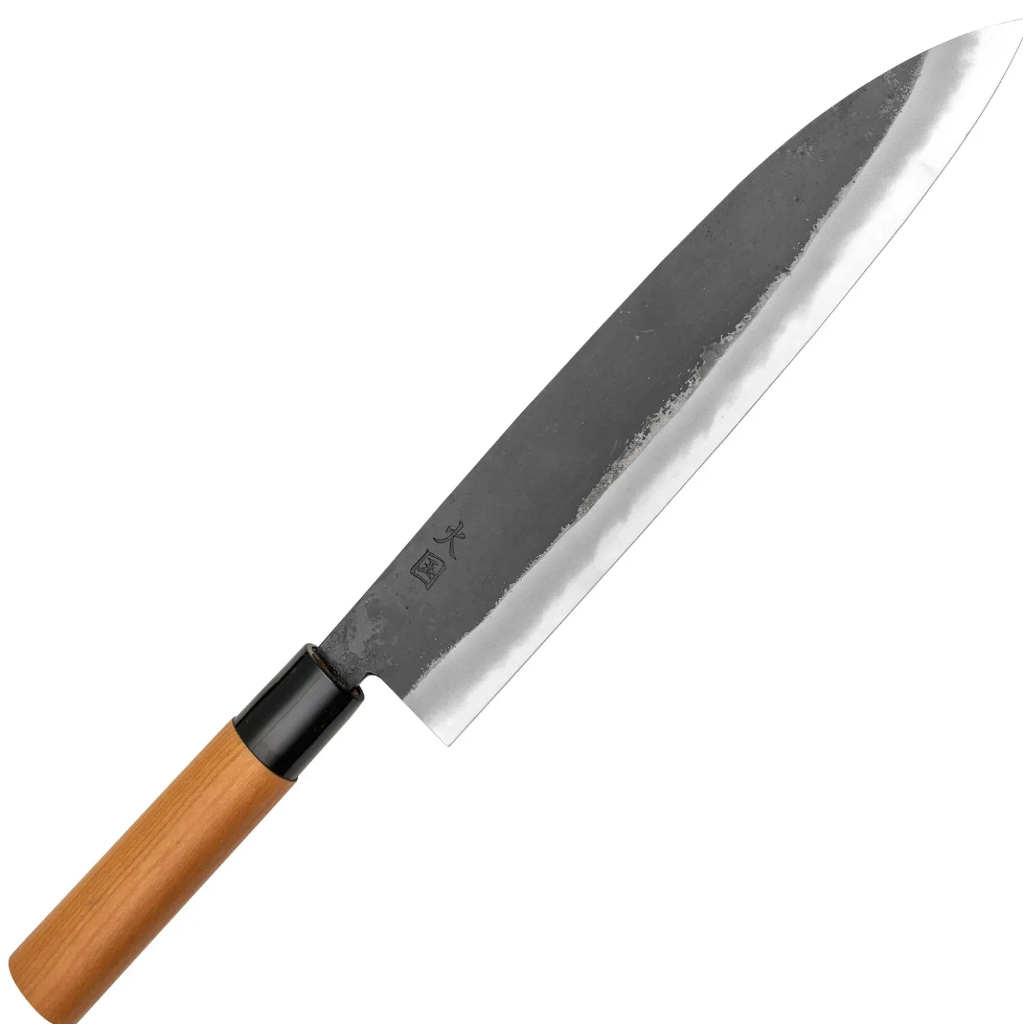 Hinokuni Shirogami Kurouchi Gyuto 24