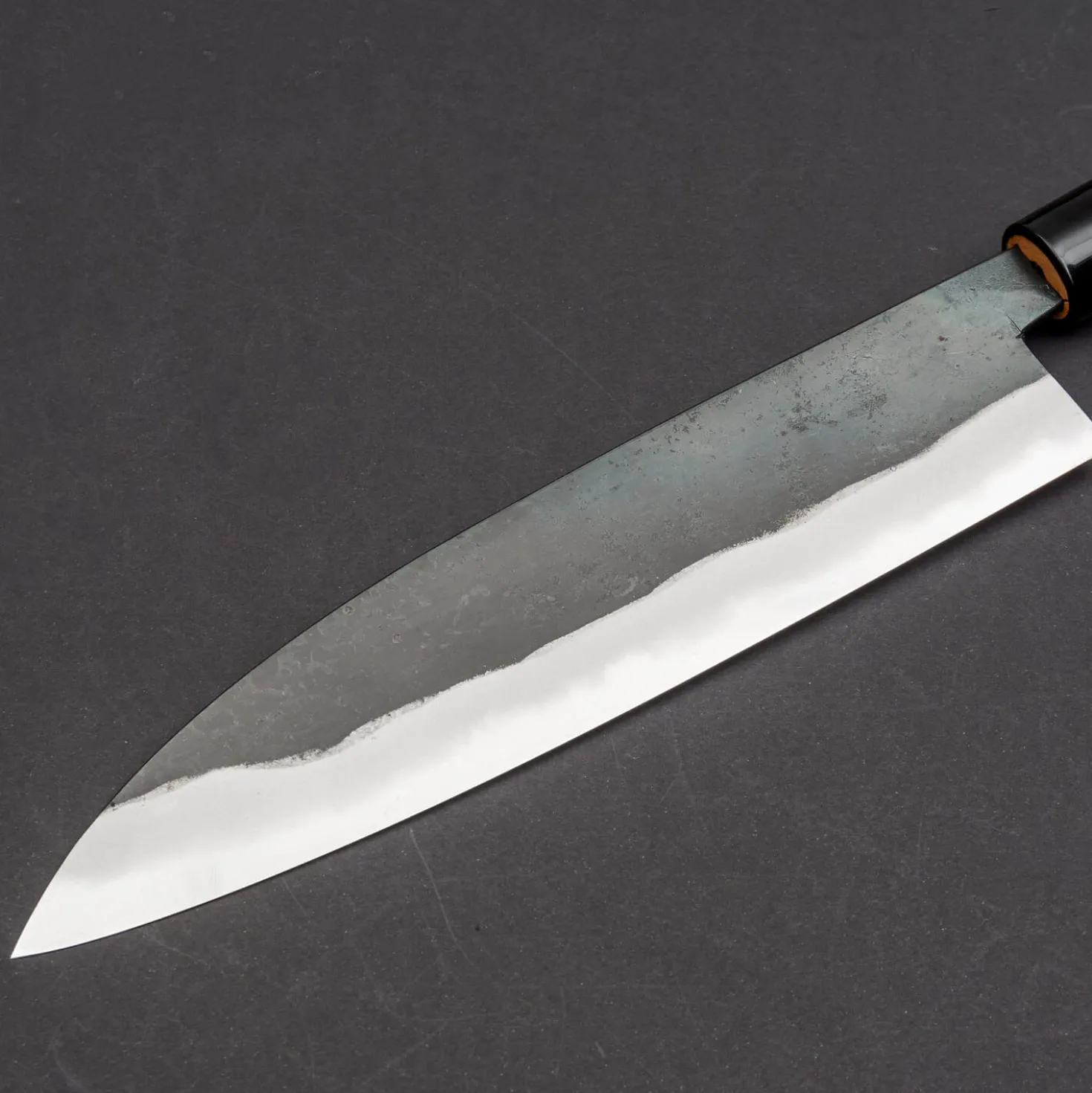 Hinokuni Shirogami Kurouchi Gyuto 21