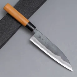Hinokuni Shirogami Kurouchi Gyuto 18 cm