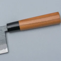 Hinokuni Shirogami Kurouchi Chuka Bocho 18 cm