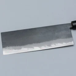 Hinokuni Shirogami Kurouchi Chuka Bocho 18 cm