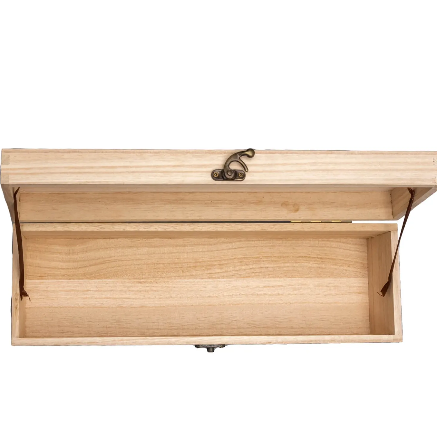Houten Wijnkist met slot