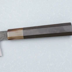 Isamitsu Shirogami #1 Ebony Kiritsuke 21 cm