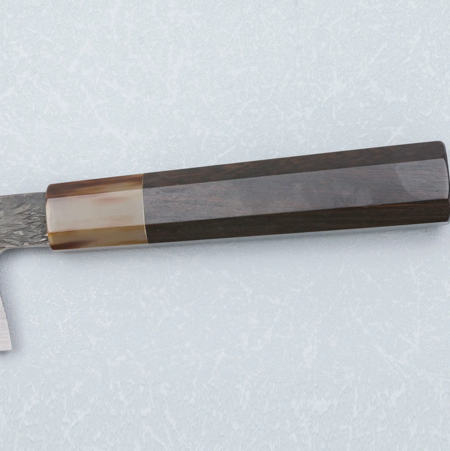 Isamitsu Shirogami #1 Ebony Kiritsuke 21 cm
