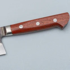 Isamitsu Shirogami #1 Kurouchi Tsuchime Yo Santoku