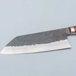 Isamitsu Shirogami #1 Kurouchi Tsuchime Yo Santoku