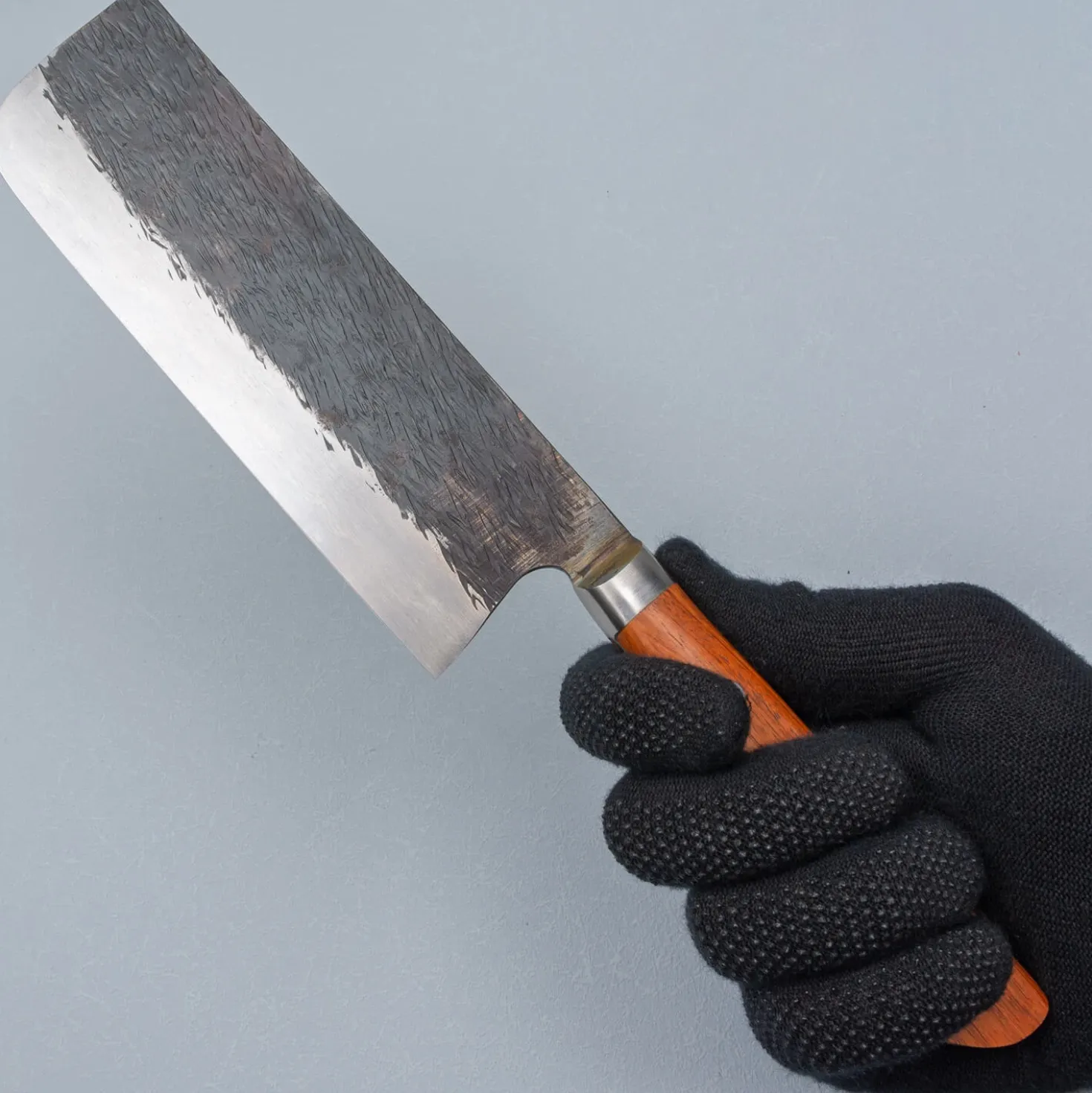 Isamitsu Shirogami #1 Kurouchi Tsuchime Yo Nakiri 16.5 cm