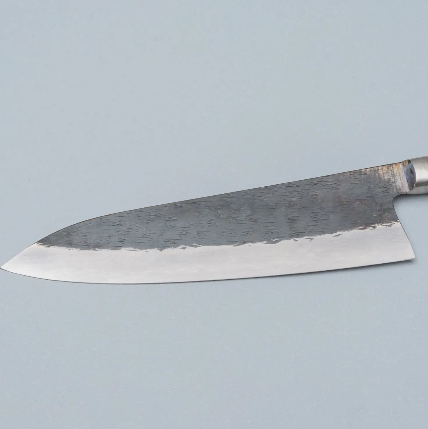 Isamitsu Shirogami #1 Kurouchi Tsuchime Yo Gyuto 21 cm