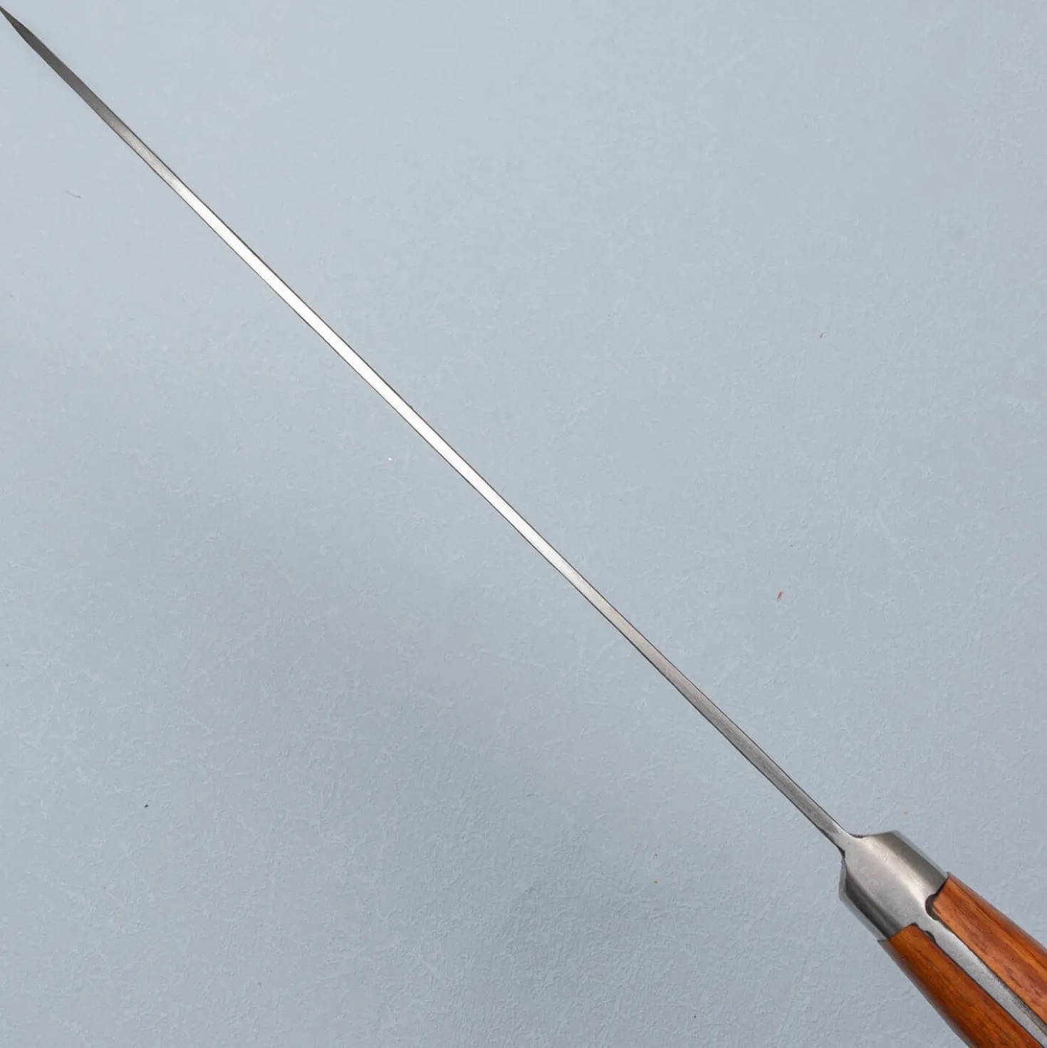 Isamitsu Shirogami #1 Kurouchi Tsuchime Yo Gyuto 21 cm