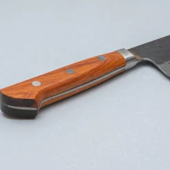 Isamitsu Shirogami #1 Kurouchi Tsuchime Yo Gyuto 21 cm