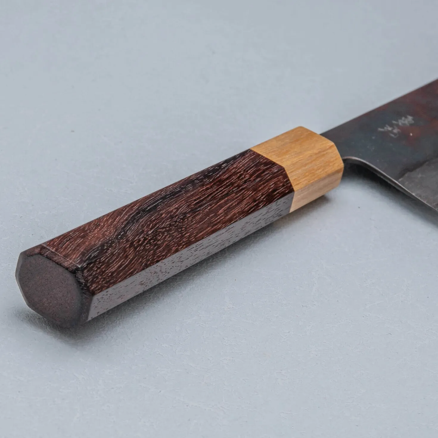 Isamitsu Shirogami #1 Kurouchi Santoku 16.5 cm