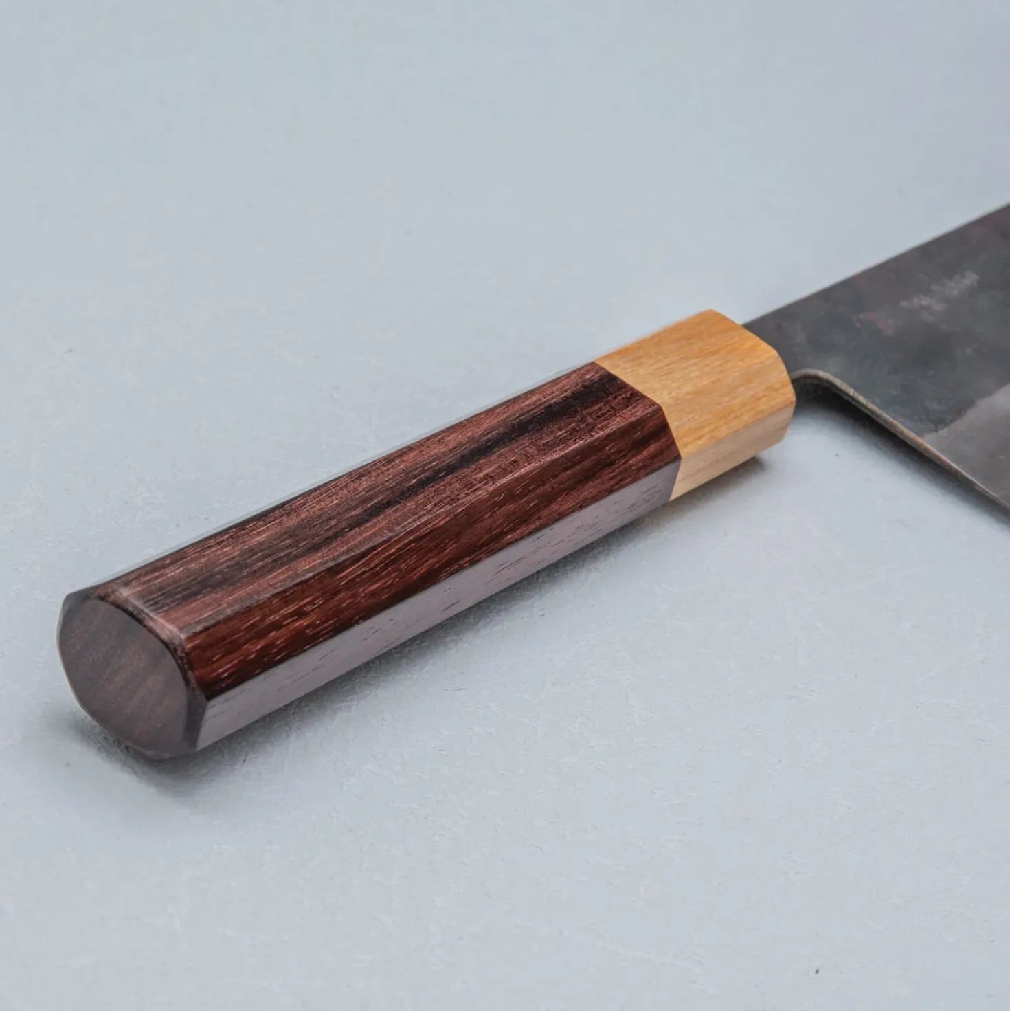 Isamitsu Shirogami #1 Kurouchi Gyuto 21 cm