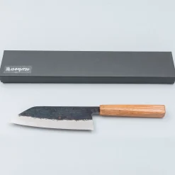Isamitsu Shirogami #1 Santoku 17 cm