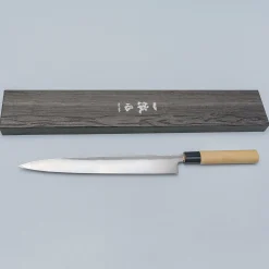 Ittetsu Uraoshi Hand Forged Shiro #2 Yanagiba 30 cm