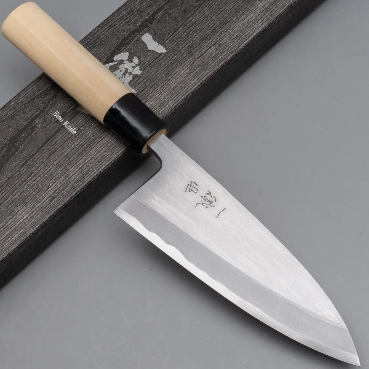 Ittetsu Uraoshi Hand Forged Shiro #2 Deba 15 cm