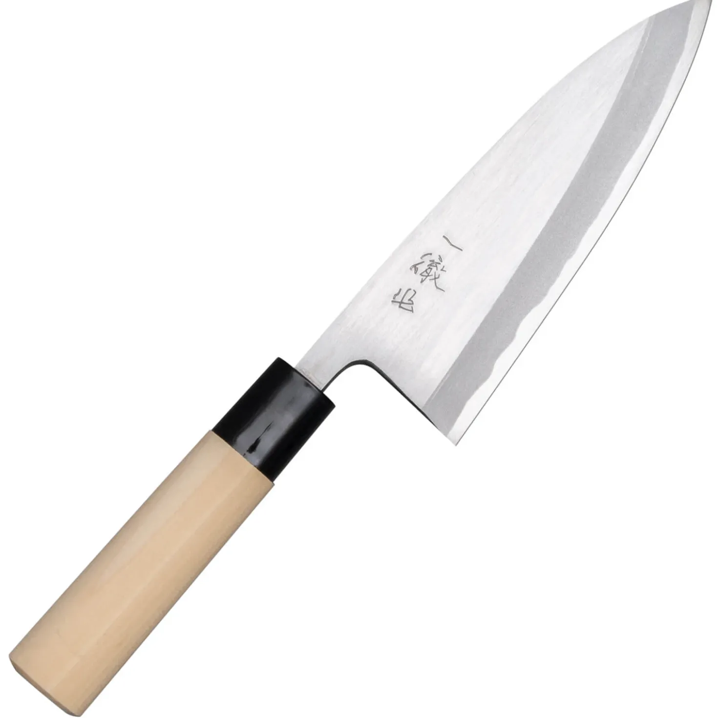 Ittetsu Uraoshi Hand Forged Shiro #2 Deba 15 cm