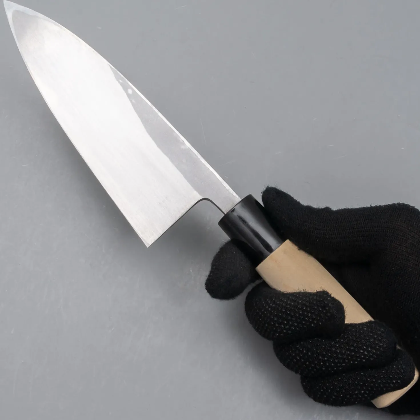 Ittetsu Uraoshi Hand Forged Shiro #2 Deba 15 cm